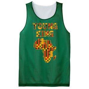 African Young King Mesh Reversible Basketball Jersey Tank