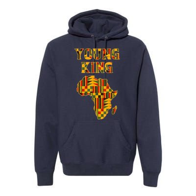 African Young King Premium Hoodie