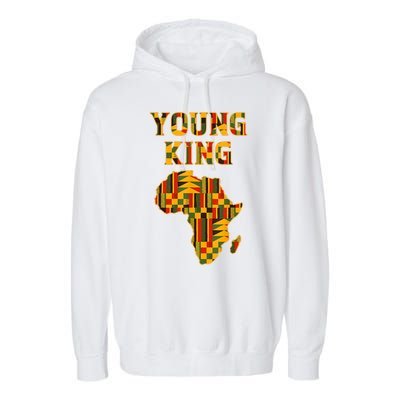 African Young King Garment-Dyed Fleece Hoodie