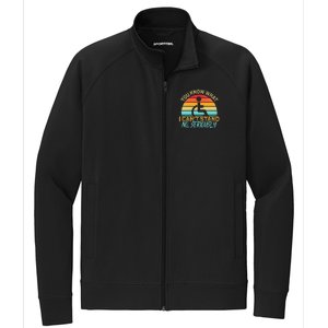 Amputee You Know What I Can't Stand Wheelchair Amputation Stretch Full-Zip Cadet Jacket