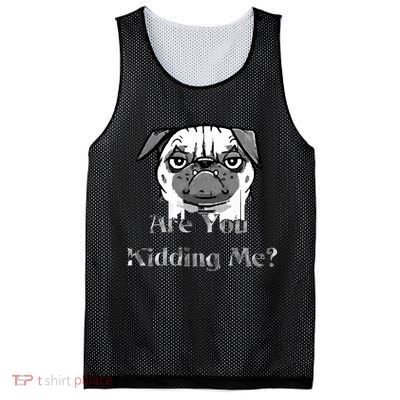 Are You Kidding Me Mesh Reversible Basketball Jersey Tank