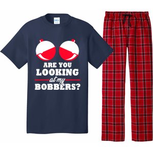 Are You Looking At My Bobbers? Funny Fishing Gifts For Wo Pajama Set