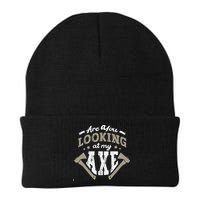 Are You Looking At My Axe For A Axe Thrower Axe Throwing Beanie