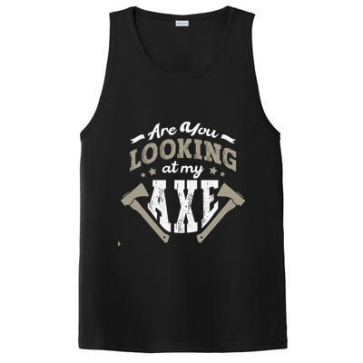 Are You Looking At My Axe For A Axe Thrower Axe Throwing PosiCharge Competitor Tank