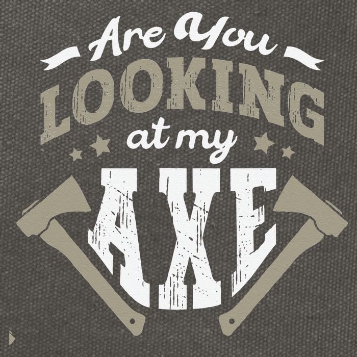 Are You Looking At My Axe For A Axe Thrower Axe Throwing Cotton Canvas Backpack