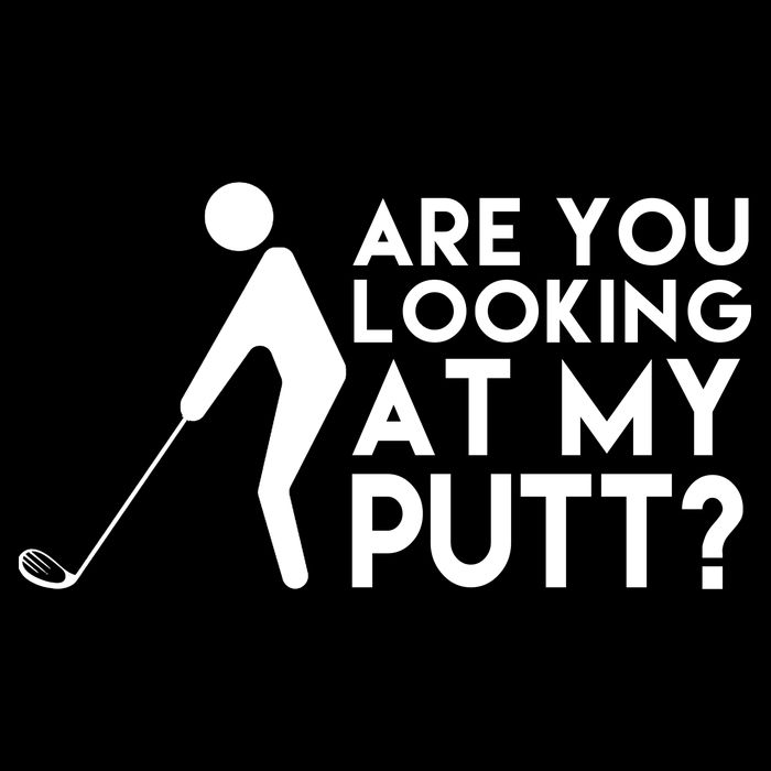 Are You Looking At My Putt Golf Lover Funny City Backpack