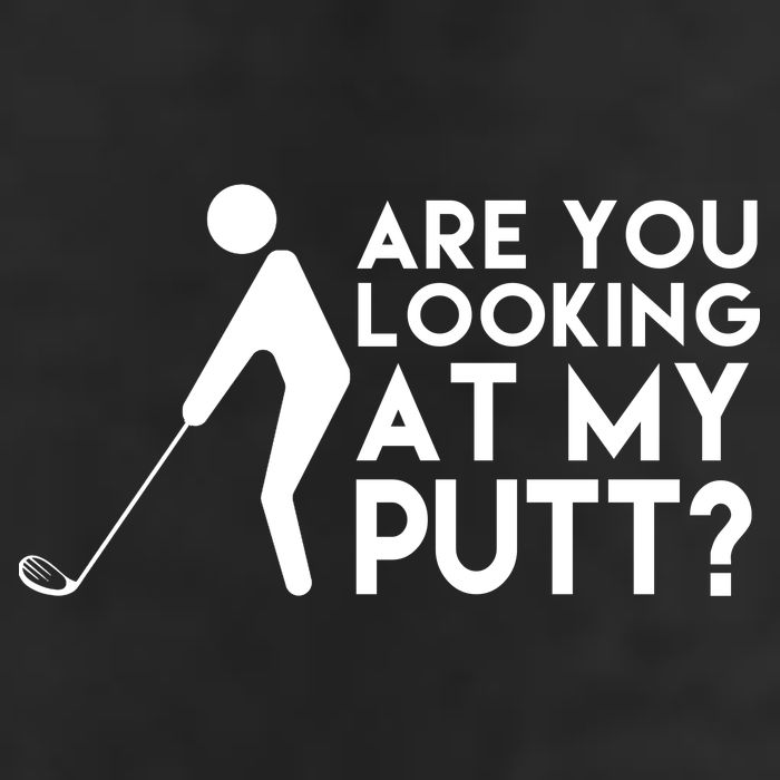 Are You Looking At My Putt Golf Lover Funny Golf Towel