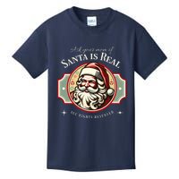 Ask Your Mom If Santa Is Real Vintage Kids T-Shirt