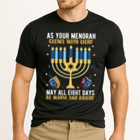 As Your Menorah Glows With Light May All Eight Days Be Warm And Bright Performance Shirt