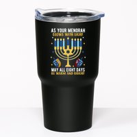 As Your Menorah Glows With Light May All Eight Days Be Warm And Bright Tumbler