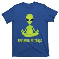 Alien Yoga Meditation Namaste Gift T-Shirt