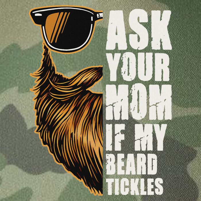 Ask Your Mom If My Beard Tickles Legacy Tie Dye Trucker Hat