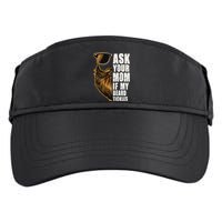 Ask Your Mom If My Beard Tickles Adult Drive Performance Visor