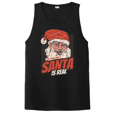 Ask Your Mom If Santa Is Real PosiCharge Competitor Tank