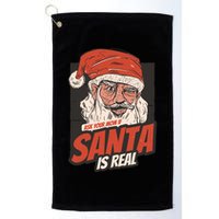 Ask Your Mom If Santa Is Real Golf Towel
