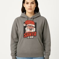 Ask Your Mom If Santa Is Real Funny Hoodie