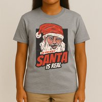 Ask Your Mom If Santa Is Real Funny T-Shirt