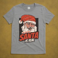 Ask Your Mom If Santa Is Real Funny T-Shirt