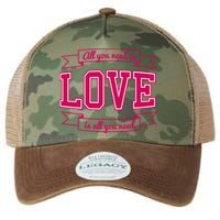 All You Need Is Love Is All You Need Legacy Tie Dye Trucker Hat