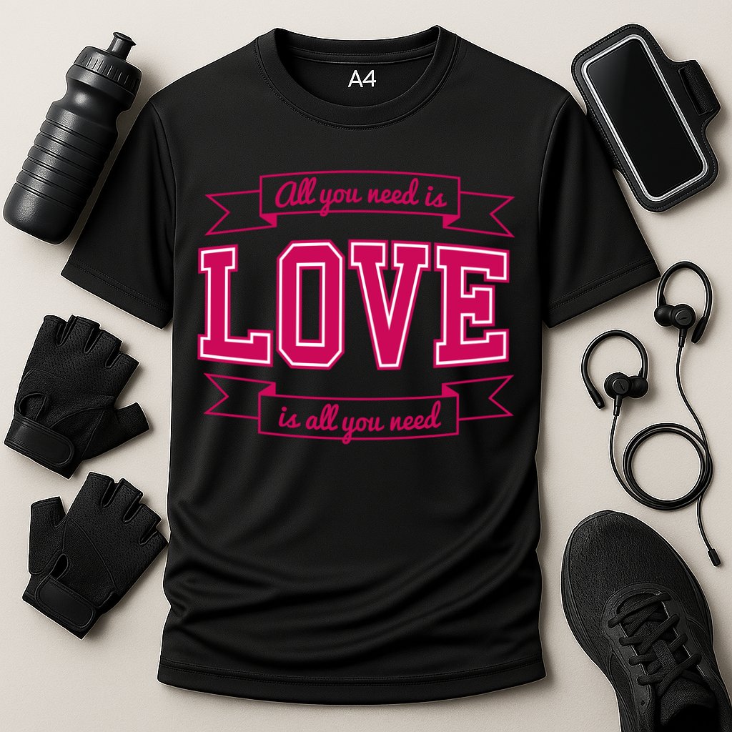 All You Need Is Love Is All You Need Performance Shirt
