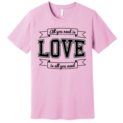 All You Need Is Love Is All You Need Premium T-Shirt