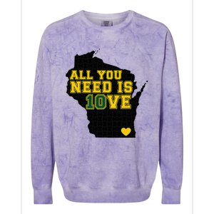 All You Need Is 10ve Colorblast Crewneck Sweatshirt