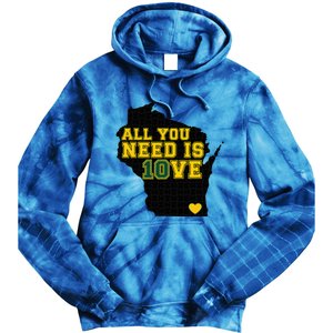 All You Need Is 10ve Tie Dye Hoodie