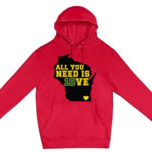 All You Need Is 10ve Premium Pullover Hoodie