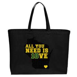 All You Need Is 10ve Cotton Canvas Jumbo Tote