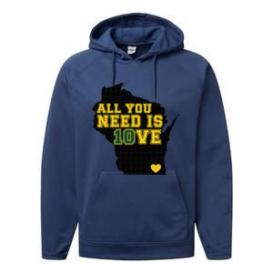 All You Need Is 10ve Performance Fleece Hoodie