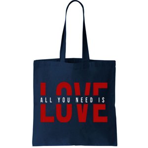 All You Need Is Love Cute Gift Tote Bag