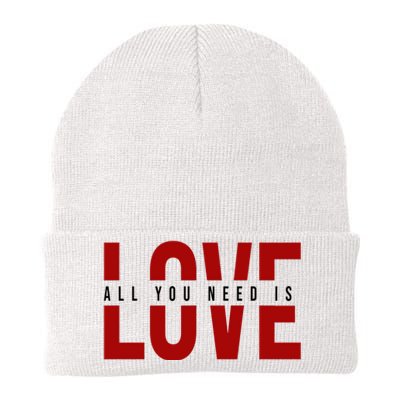 All You Need Is Love Cute Gift Knit Cap Winter Beanie