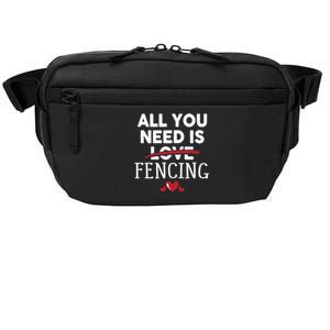 All You Need Is Fencing Valentine Party Gift Crossbody Pack