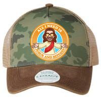 All You Need Is Jesus And Bitcoin Legacy Tie Dye Trucker Hat