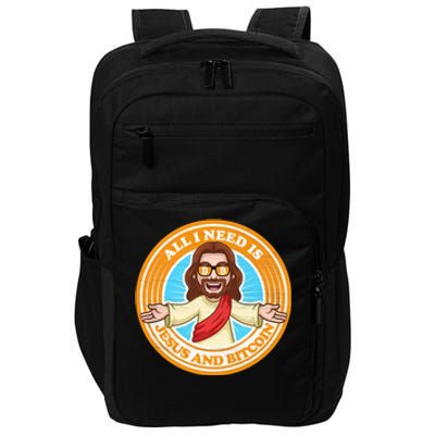 All You Need Is Jesus And Bitcoin Impact Tech Backpack