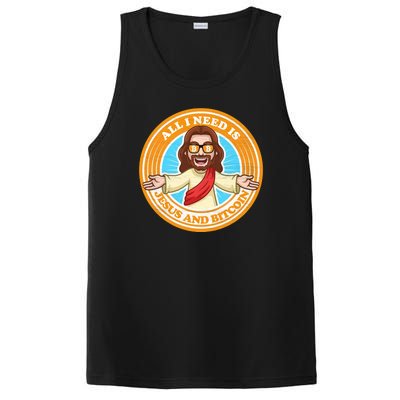 All You Need Is Jesus And Bitcoin PosiCharge Competitor Tank