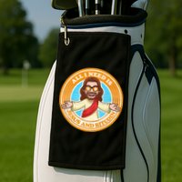 All You Need Is Jesus And Bitcoin Golf Towel