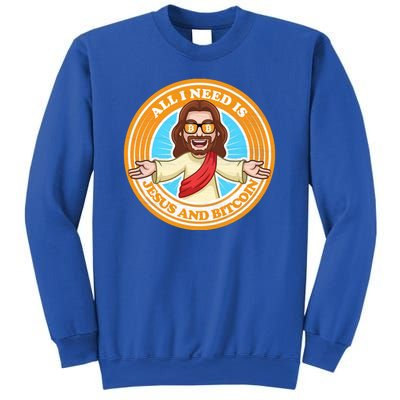 All You Need Is Jesus And Bitcoin Sweatshirt