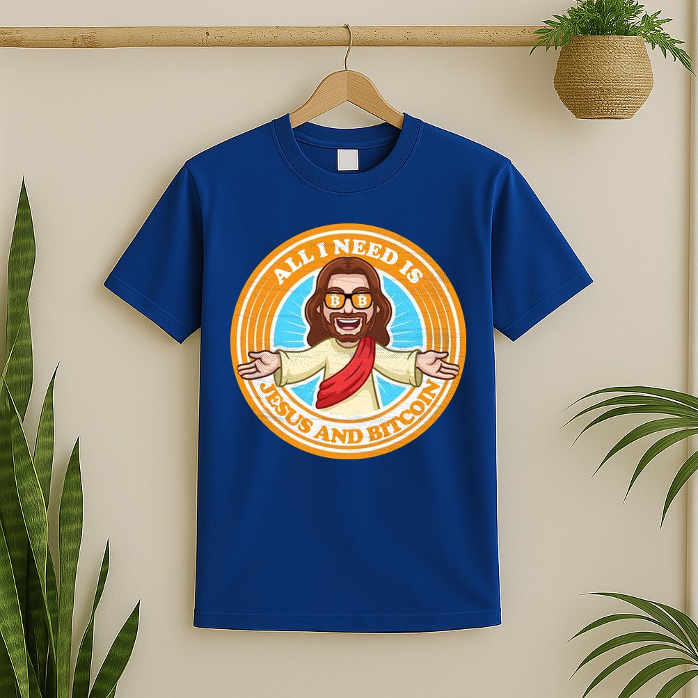 All You Need Is Jesus And Bitcoin T-Shirt