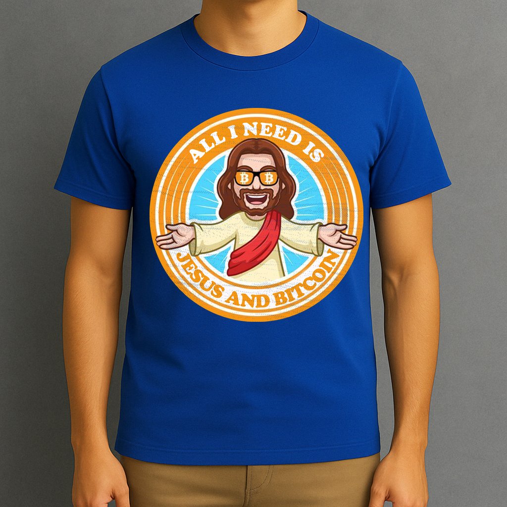 All You Need Is Jesus And Bitcoin T-Shirt