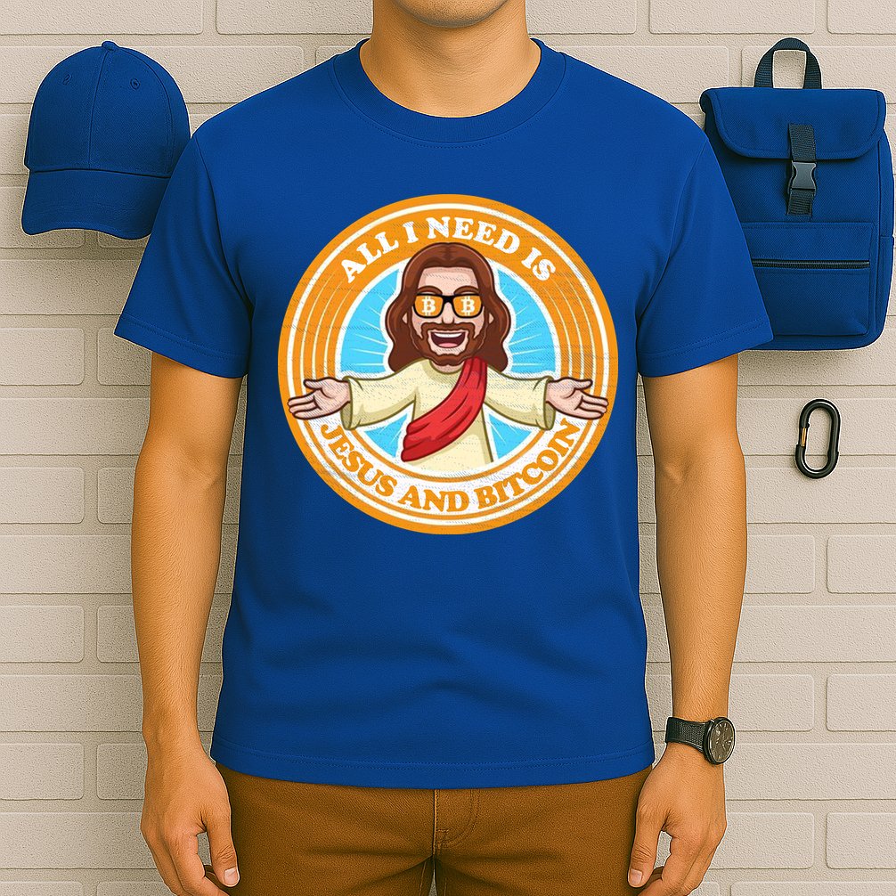 All You Need Is Jesus And Bitcoin T-Shirt