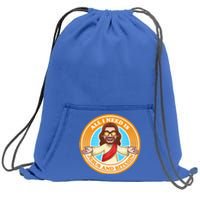 All You Need Is Jesus And Bitcoin Sweatshirt Cinch Pack Bag