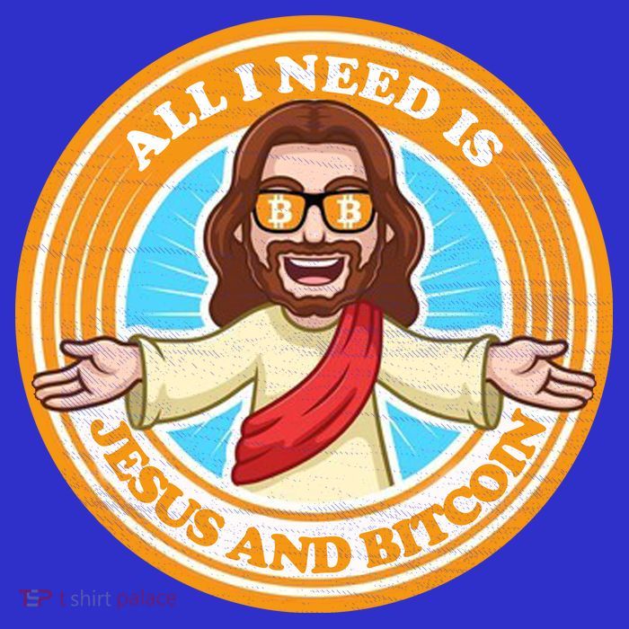 All You Need Is Jesus And Bitcoin Bag