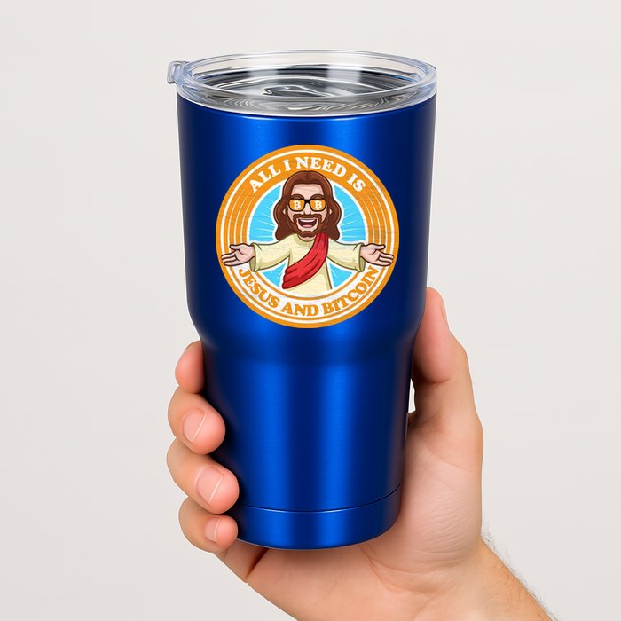 All You Need Is Jesus And Bitcoin Tumbler