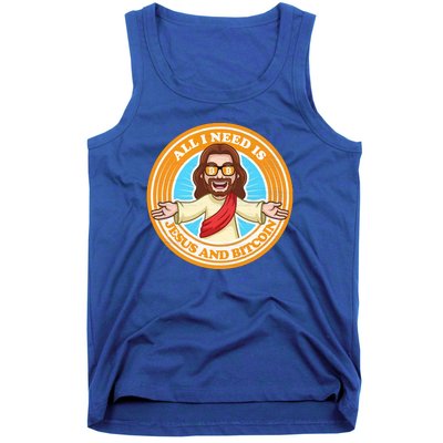 All You Need Is Jesus And Bitcoin Tank Top