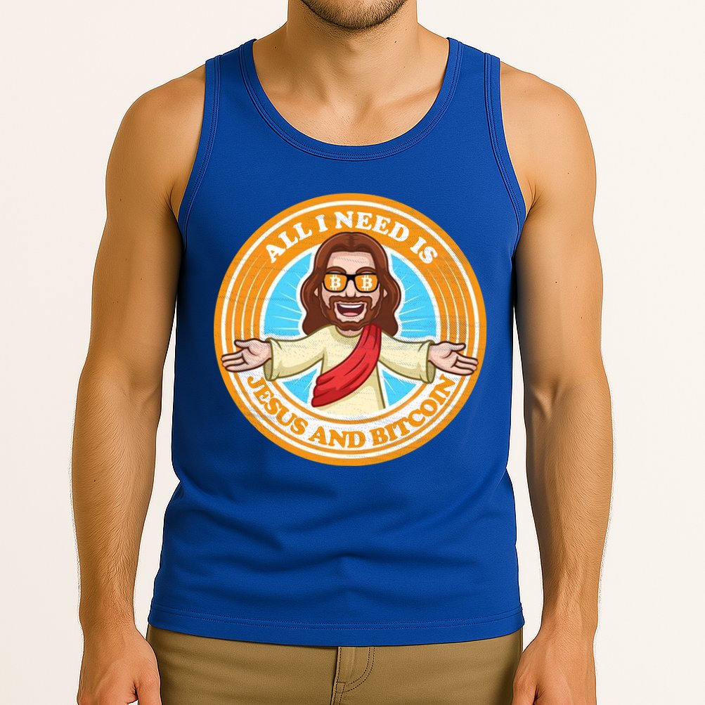All You Need Is Jesus And Bitcoin Tank Top