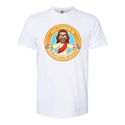 All You Need Is Jesus And Bitcoin Softstyle CVC T-Shirt