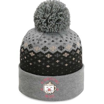 All You Need Is Pearls And Coffee The Baniff Cuffed Pom Beanie