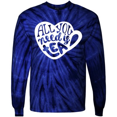 All You Need Is Tea Tie-Dye Long Sleeve Shirt