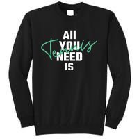 All You Need Is Tennis Love Tall Sweatshirt